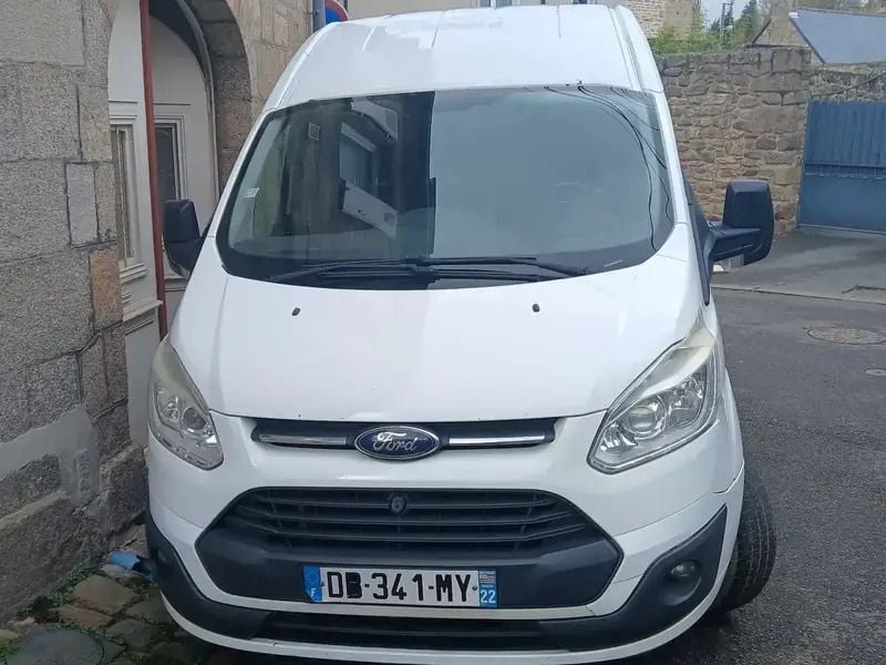 Blanc Utilisé 2013 Ford Transit Custom Trend Van | 6 900 € (Prix cher) - Image 1/4