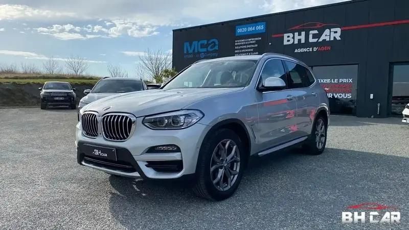 Gris Utilisé 2021 BMW X3 xLine SUV | 37 990 € (Super prix) - Image 1/4
