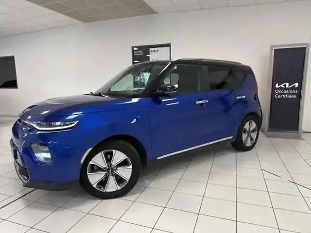 Occasion Kia Soul EV Premium 150 kW (204 ch) 2022 Bleu neptune mã©tal+toit noir abyssinie SUV