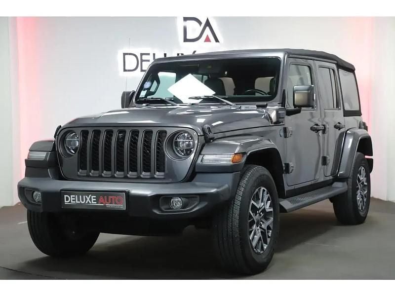 Gris Occasion 2021 Jeep Wrangler 80th Anniversary SUV | 52 990 € (Super prix) - Image 1/4
