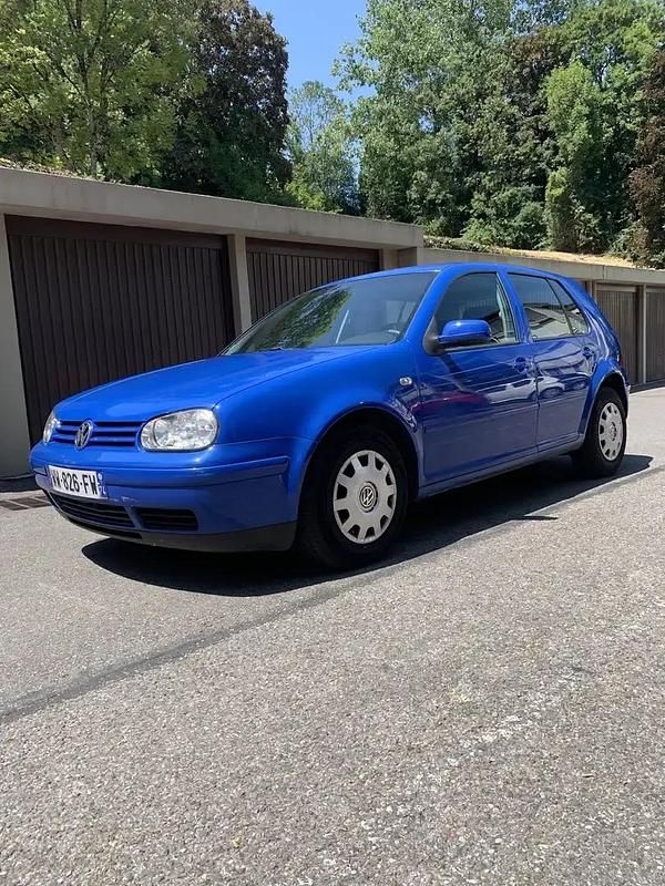 Bleu Utilisé 2000 VW Golf IV Berline | 3 990 € - Image 1/4