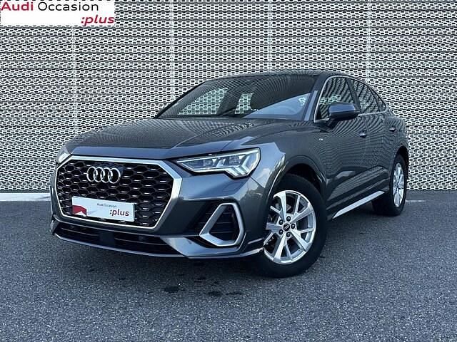 Gris daytona nacré Utilisé 2021 Audi Q3 Sportback S-Line SUV | 29 990 € (Bon prix) - Image 1/4