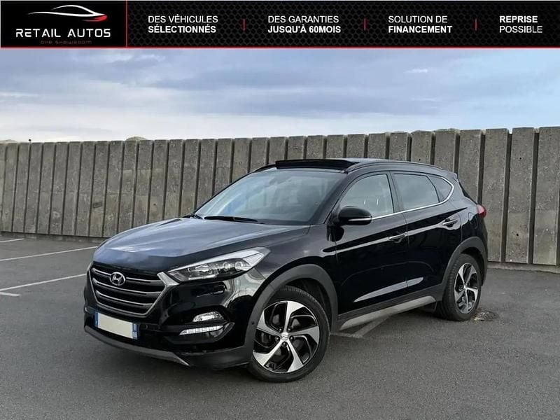 Noir Utilisé 2018 Hyundai Tucson SUV | 17 990 € (Prix juste) - Image 1/4