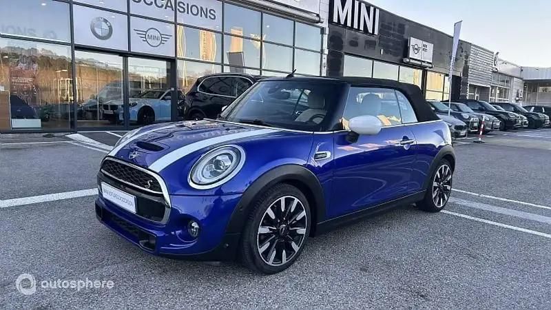Bleu Utilisé 2019 Mini Cooper S Cabriolet Cabriolet | 23 990 € (Prix juste) - Image 1/4