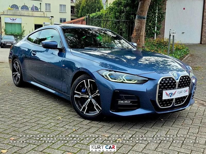 Bleu Utilisé 2021 BMW 430 M Sport Coupé | 29 900 € (Prix juste) - Image 1/4