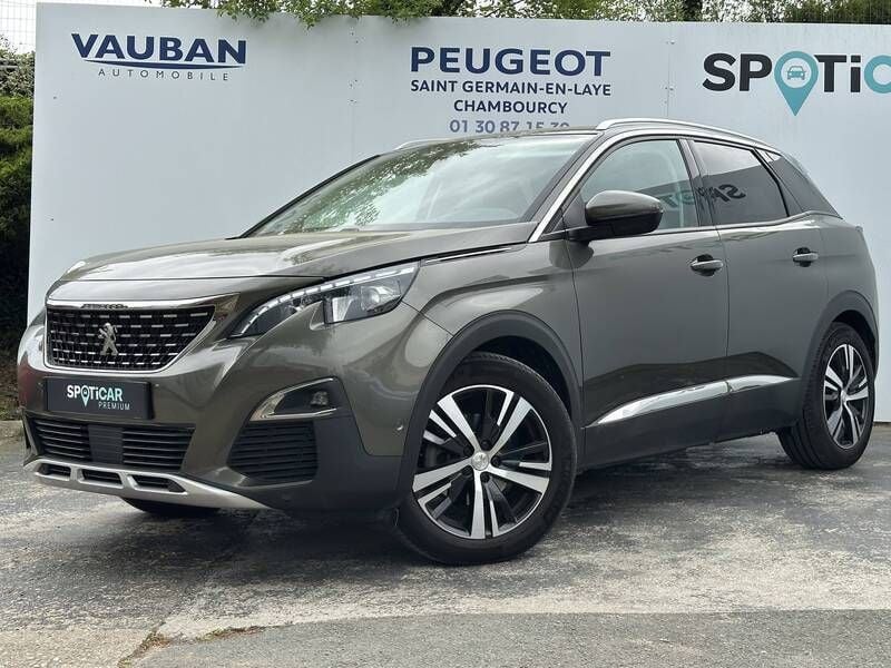 Gris Utilisé 2019 Peugeot 3008 S SUV | 16 490 € (Prix juste) - Image 1/3