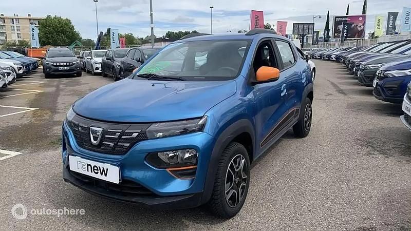 Bleu Utilisé 2022 Dacia Spring Comfort Plus Citadine | 9 999 € (Prix juste) - Image 1/4