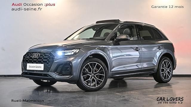 Gris daytona nacré Occasion 2020 Audi Q5 S-Line SUV | 36 990 € (Bon prix) - Image 1/4