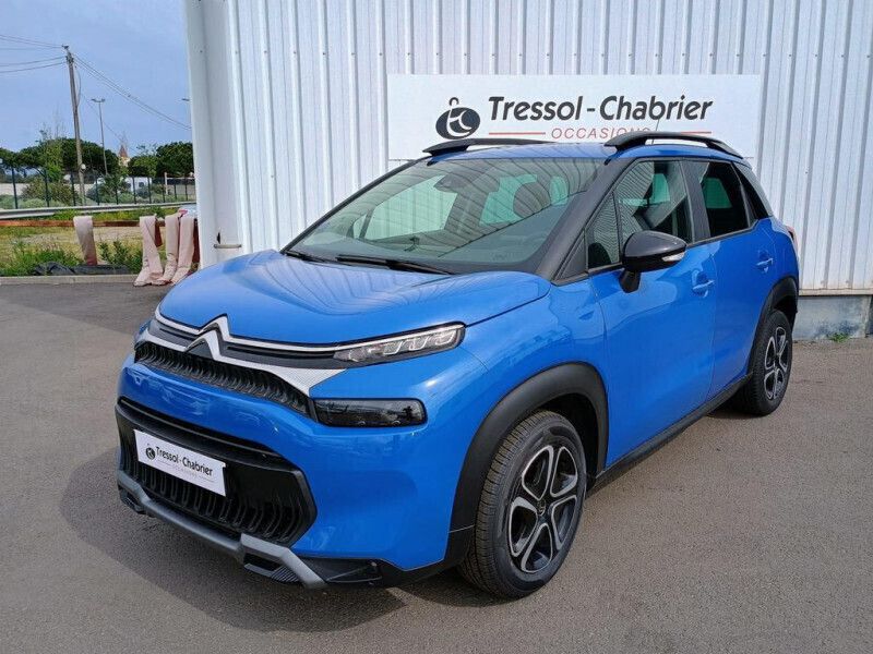 Bleu Utilisé 2021 Citroën C3 Aircross Feel SUV | 12 909 € (Prix juste) - Image 1/4