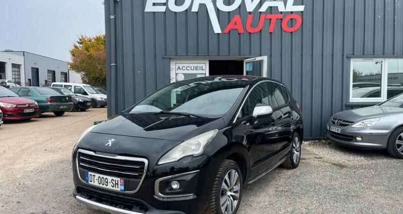 Noir Utilisé 2015 Peugeot 3008 Style Monospace | 7 490 € (Prix juste) - Image 1/4
