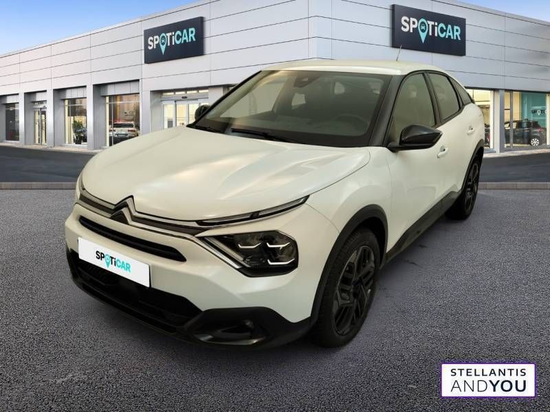 Blanc Utilisé 2021 Citroën C4 Feel Berline | 13 390 € (Prix juste) - Image 1/3