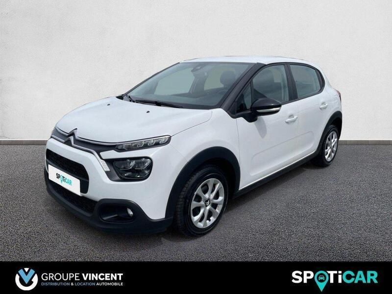 Blanc Utilisé 2021 Citroën C3 Business Class Citadine | 12 900 € (Prix juste) - Image 1/3