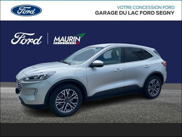 Gris Utilisé 2021 Ford Kuga Titanium SUV | 20 990 € (Bon prix) - Image 1/4