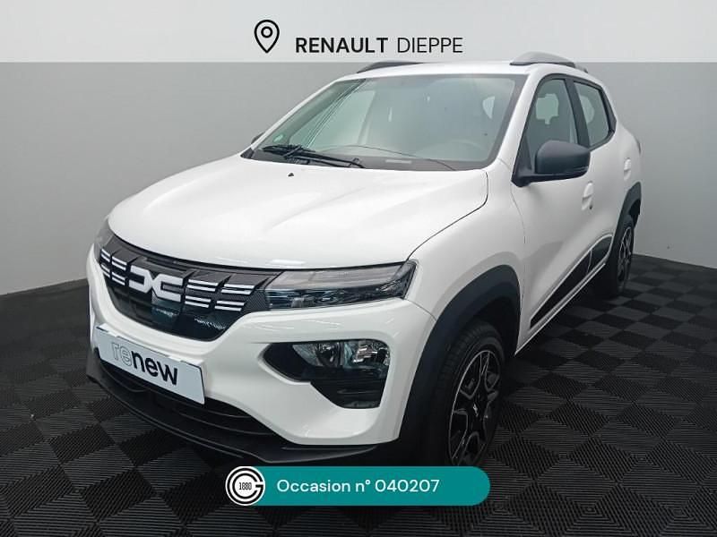 Blanc Utilisé 2023 Dacia Spring Essentiel Citadine | 11 995 € (Prix assez cher) - Image 1/4