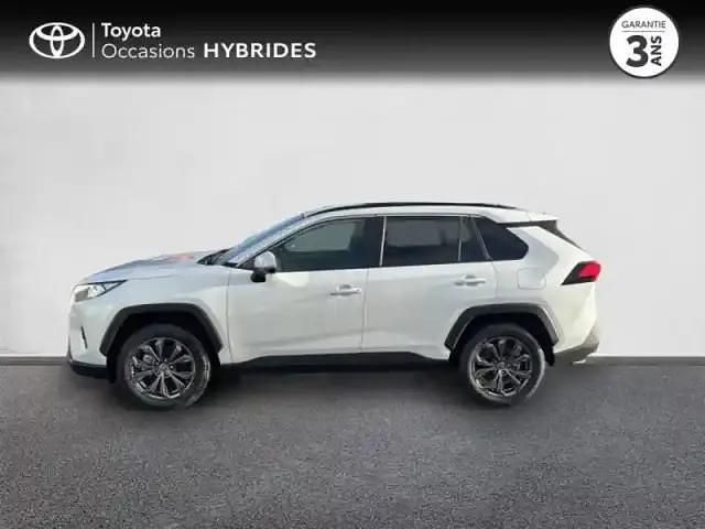 Nouvelle Toyota RAV4 Hybrid 2025 Blanc lunaire nacré SUV