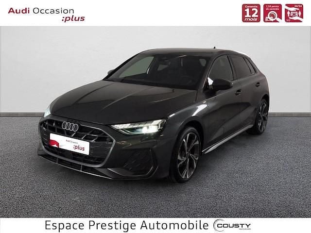 Gris daytona nacré Occasion 2025 Audi A3 S-Line | 30 890 € (Bon prix) - Image 1/4