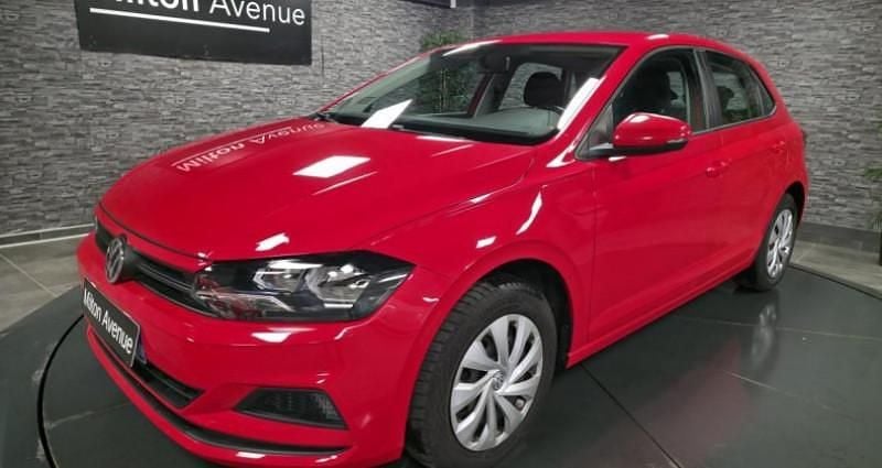 Rouge Occasion 2018 VW Polo Trendline Citadine | 10 990 € (Prix juste) - Image 1/4