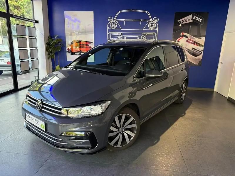 Gris Utilisé 2022 VW Touran R-line Monospace | 29 990 € (Super prix) - Image 1/4
