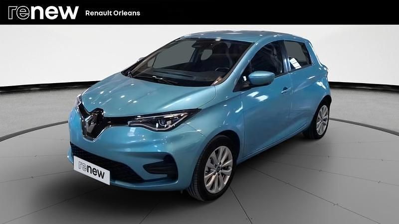 Bleu Occasion 2020 Renault Zoe Zen Citadine | 11 480 € (Prix assez cher) - Image 1/4