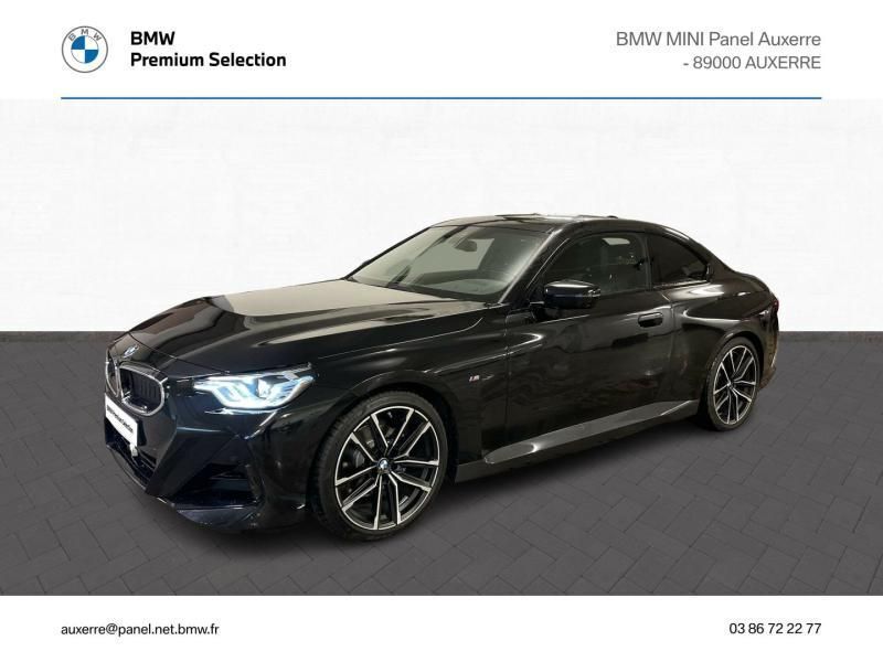 Saphirschwarz métallisé Utilisé 2022 BMW 220 M Sport Cabriolet | 52 990 € - Image 1/4