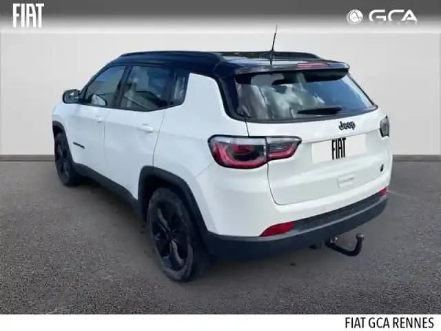 Occasion Jeep Compass 2018 White avec toit noir SUV