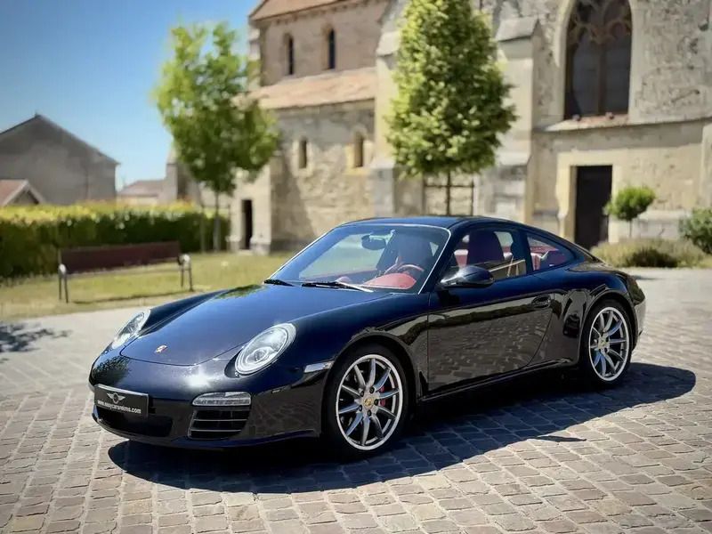 Noir Utilisé 2009 Porsche 911 Carrera 4S Coupé | 69 990 € (Prix juste) - Image 1/4