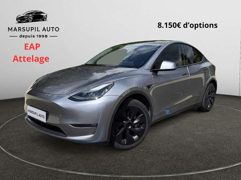 Occasion Tesla Model Y Long Range AWD 261 kW (356 ch) 2023 Gris SUV