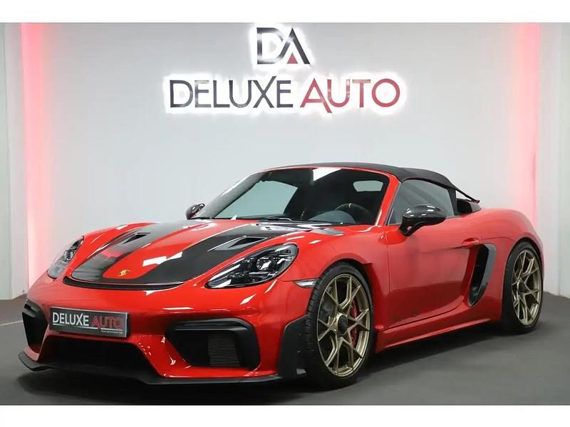 Rouge Nouvelle 2024 Porsche 718 Cabriolet | 244 990 € - Image 1/4