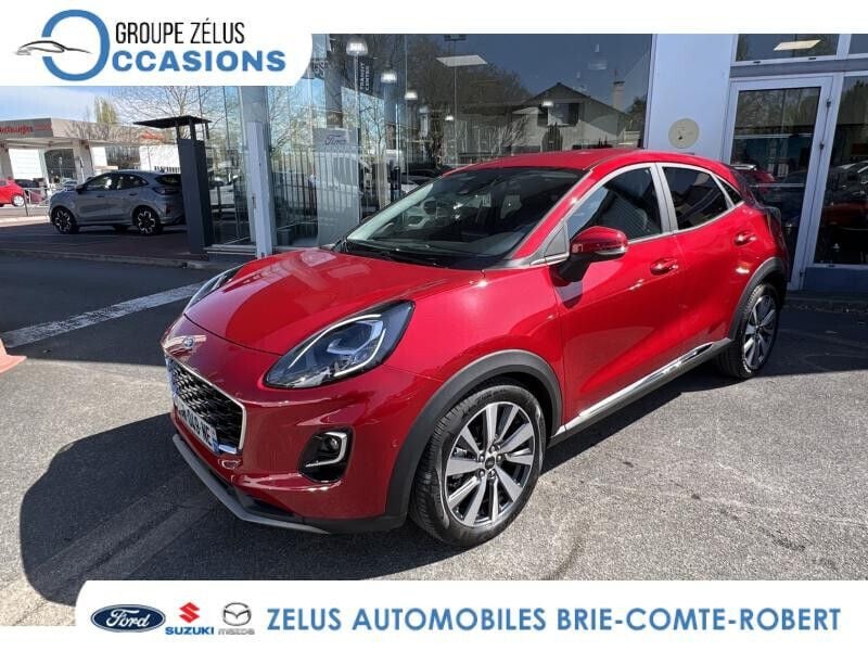 Rouge Utilisé 2023 Ford Puma Titanium X Coupé | 19 900 € (Bon prix) - Image 1/4