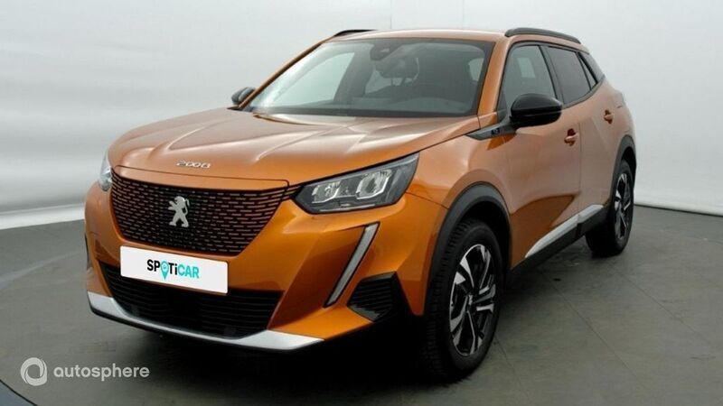 Orange Utilisé 2022 Peugeot e-2008 Allure SUV | 17 829 € (Prix juste) - Image 1/4