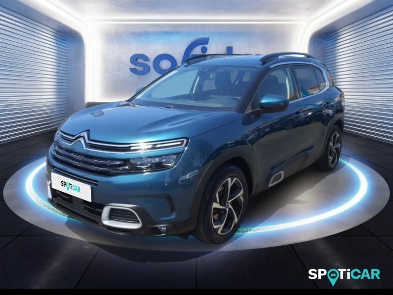 Bleu Utilisé 2021 Citroën C5 Aircross Shine SUV | 19 990 € (Prix assez cher) - Image 1/3