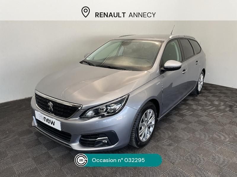 Gris Utilisé 2020 Peugeot 308 Style Break | 12 990 € (Super prix) - Image 1/4