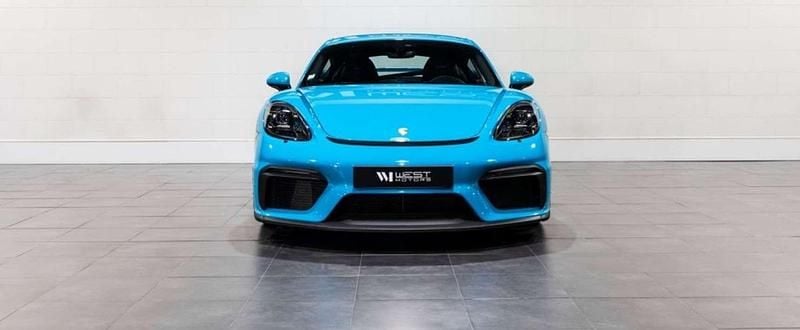 Occasion Porsche 718 Cayman GT4 Chrono 421 ch (309 kW) 2019 Bleu Coupé