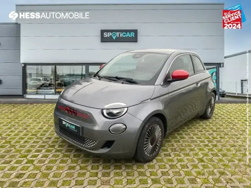 Gris Utilisé 2022 Fiat 500e Red Berline | 13 499 € (Prix juste) - Image 1/4