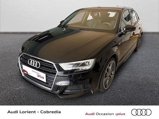 Noir brillant Occasion 2020 Audi A3 Sport Berline | 21 990 € (Prix juste) - Image 1/4