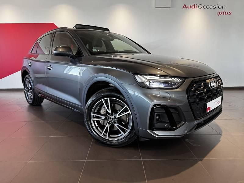 Gris daytona nacré Utilisé 2023 Audi Q5 S-Line SUV | 49 980 € (Prix juste) - Image 1/4