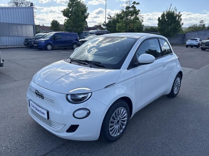 Blanc Utilisé 2021 Fiat 500e Action Berline | 12 499 € (Bon prix) - Image 1/4