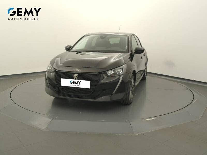 Noir Utilisé 2022 Peugeot e-208 Style Citadine | 14 989 € (Bon prix) - Image 1/4