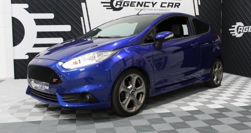Bleu Utilisé 2016 Ford Fiesta ST Citadine | 9 990 € (Bon prix) - Image 1/4