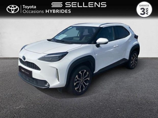 Blanc Utilisé 2022 Toyota Yaris Hybrid Design | 22 880 € (Prix juste) - Image 1/4