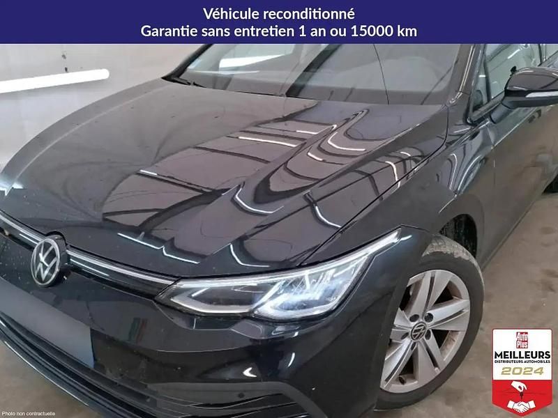Noir Occasion 2023 VW Golf Life Berline | 24 900 € (Prix juste) - Image 1/4