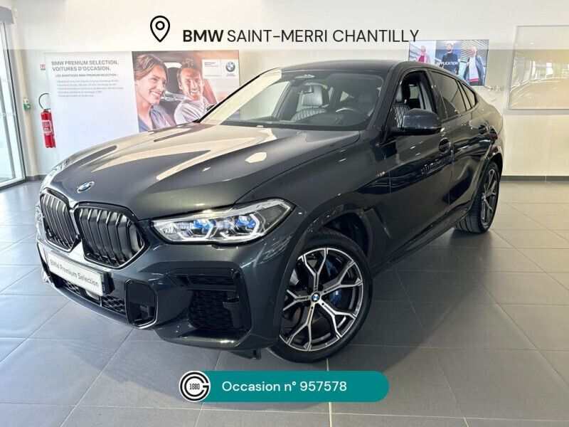 Gris Utilisé 2022 BMW X6 M Sport SUV | 71 990 € (Prix juste) - Image 1/4