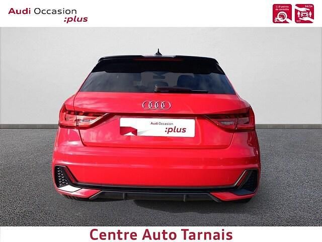 Occasion Audi A1 Sportback S-line plus 116 ch (85 kW) 2025 Rouge progressif métallisé noir mythe métallisé Citadine