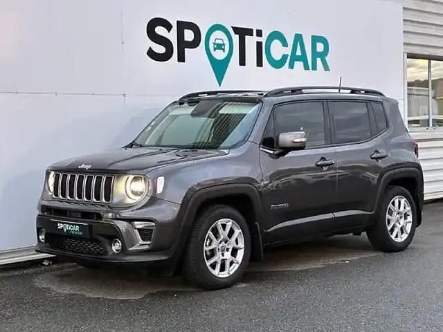 Gris granito Utilisé 2019 Jeep Renegade Limited SUV | 17 490 € (Prix juste) - Image 1/4