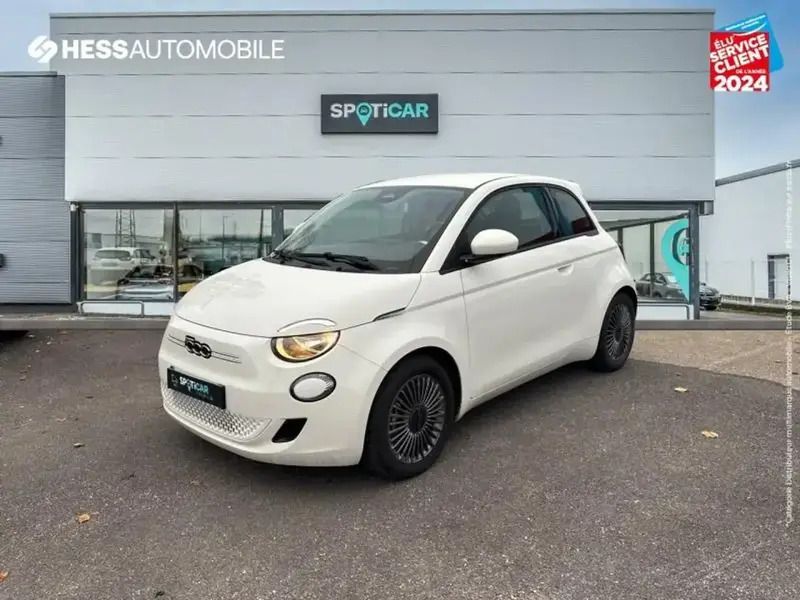 Blanc Utilisé 2022 Fiat 500e Berline | 14 999 € (Prix juste) - Image 1/4