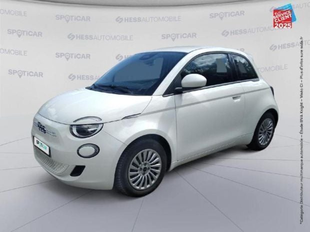 Blanc Utilisé 2023 Fiat 500e Action Citadine | 13 499 € (Prix juste) - Image 1/4