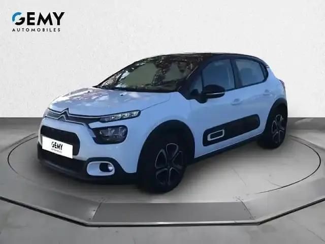 Blanc Utilisé 2022 Citroën C3 Shine Citadine | 11 990 € (Prix juste) - Image 1/4
