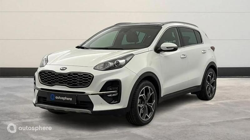 Blanc Occasion 2021 Kia Sportage GT-Line SUV | 25 299 € (Bon prix) - Image 1/4