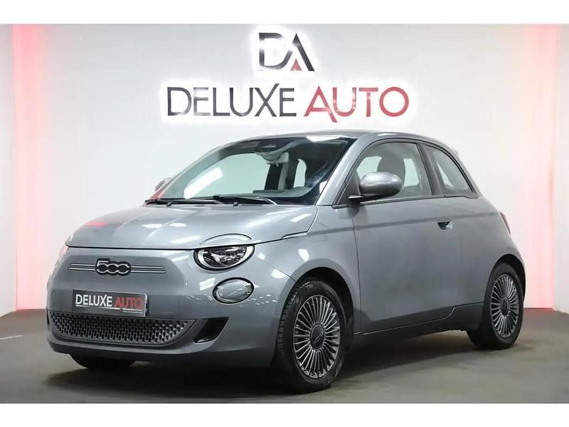 Gris Utilisé 2021 Fiat 500e Berline | 13 490 € (Super prix) - Image 1/4