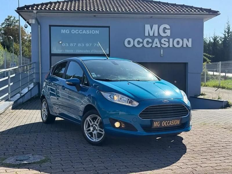 Bleu Occasion 2013 Ford Fiesta S Citadine | 5 990 € (Prix juste) - Image 1/4